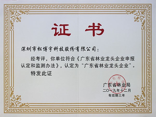免漆板十大品牌松博宇-廣東省林業(yè)龍頭企業(yè)
